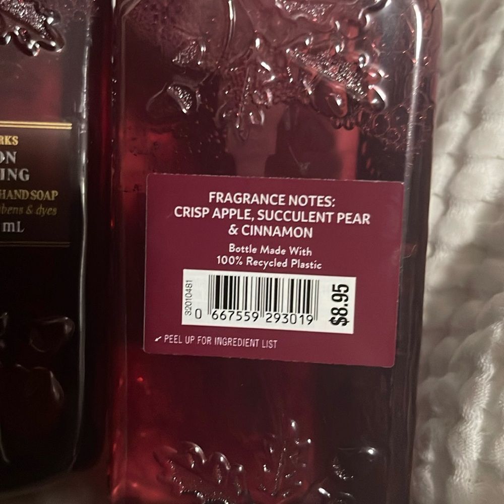 NEW- Bath & Body Works. Afternoon Apple Picking - Picture 3 of 3
